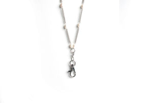 Rachel Freshwater Pearl Station (Silver)